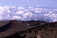 Radio Telescope in a Sea of Clouds